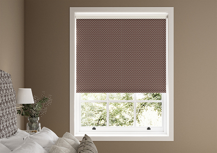 Ted Baker Palm Geo, Crimson - Roller Blind - Image 3